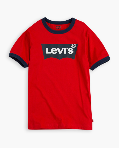 Детская футболка Levi's с логотипом 1159859935 (Красный S) на рост 128-132 см