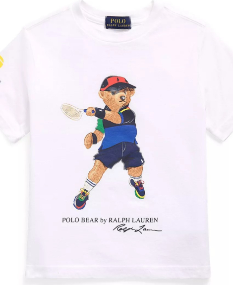 Футболка Polo Ralph Lauren 1159861424 (Белый 5) на рост 109-116 см