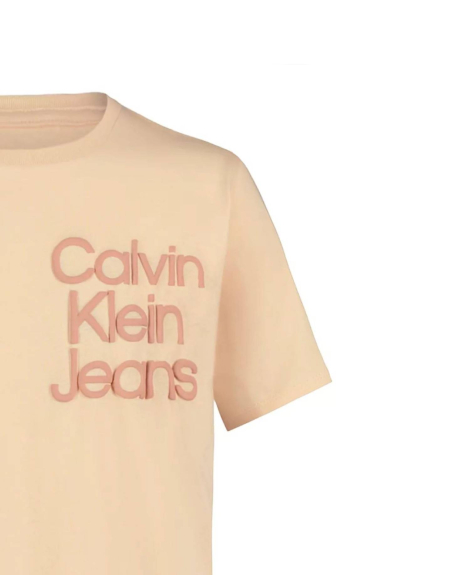 Дитяча футболка Calvin Klein з логотипом 1159862255 (Помаранчевий L) на зріст 150-164 см