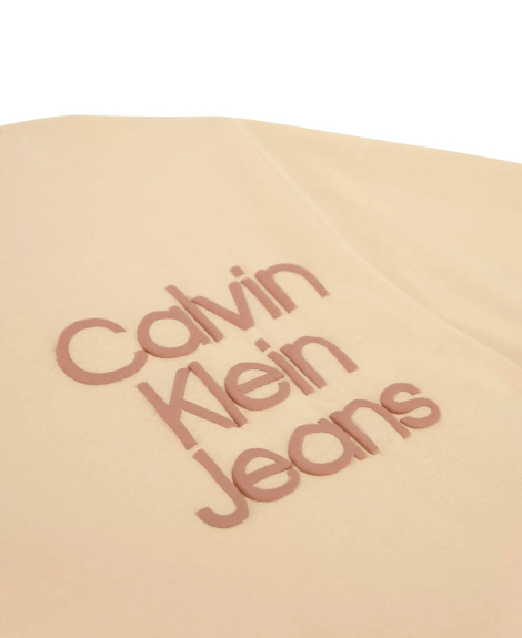 Дитяча футболка Calvin Klein з логотипом 1159862255 (Помаранчевий L) на зріст 150-164 см