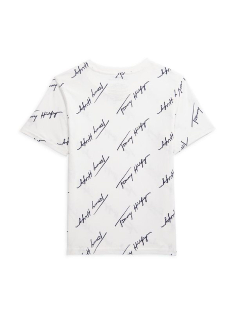 Детская футболка Tommy Hilfiger с логотипом 1159862314 (Белый L) на рост 165-175 см