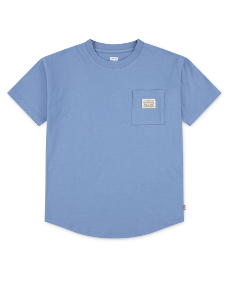 Детская футболка Levi's с карманом 1159864136 (Голубой 132-147) на рост 132-147 см