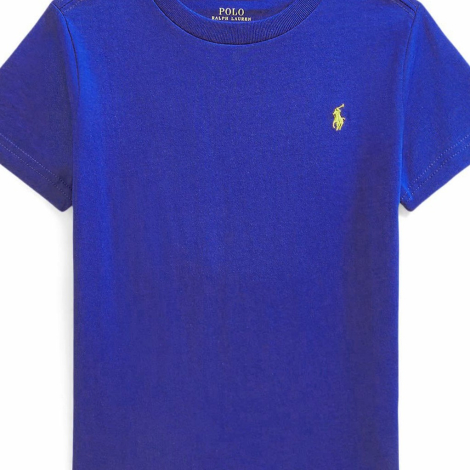 Детская футболка Polo Ralph Lauren с логотипом 1159864411 (Синий 6) на рост 117-123 см