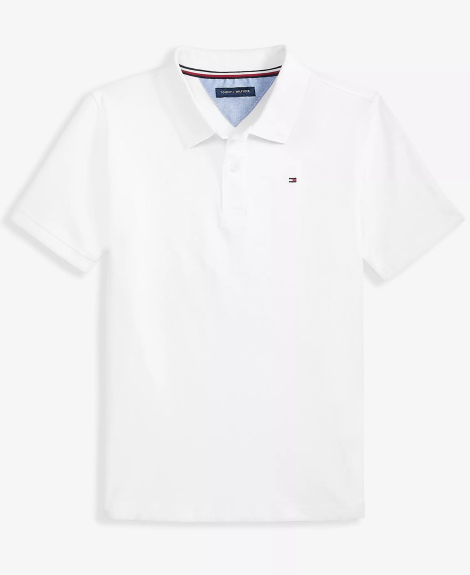Детская футболка-поло Tommy Hilfiger 1159864613 (Белый S) на рост 127-140 см