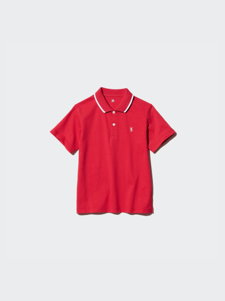 Детское поло Uniqlo DRY 1162510126 (Красный 11-12) на рост 145-155 см
