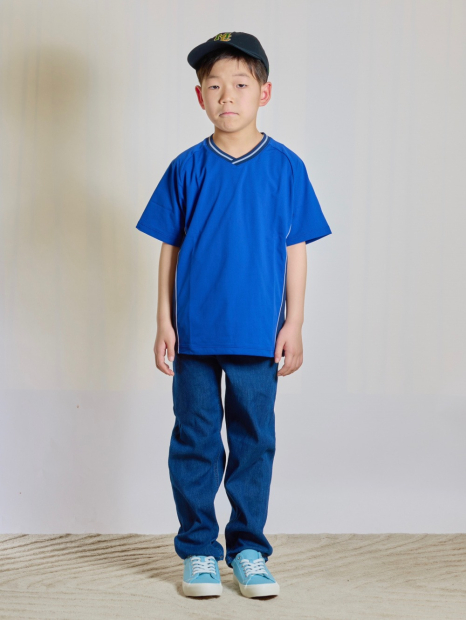 Детская футболка Uniqlo DRY-EX 1162743276 (Синий 11-12) на рост 145-155 см