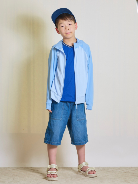 Детская футболка Uniqlo DRY-EX 1162743276 (Синий 11-12) на рост 145-155 см