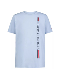 Детская футболка Tommy Hilfiger с логотипом 1159838951 (Голубой 4)