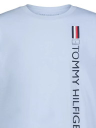 Детская футболка Tommy Hilfiger с логотипом 1159838951 (Голубой 4)