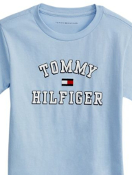Детская футболка Tommy Hilfiger с логотипом 1159843016 (Голубой 6)