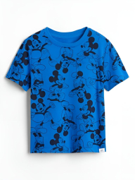 Детская футболка Mickey Mouse GAP 1159839543 (Синий 2)