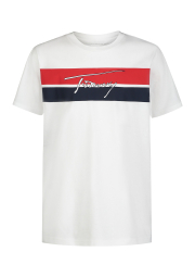 Детская футболка Tommy Hilfiger с логотипом 1159839562 (Белый L)