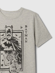 Детская футболка с принтом Batman GAP 1159841626 (Серый L)