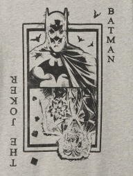 Детская футболка с принтом Batman GAP 1159841626 (Серый L)