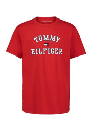 Детская футболка Tommy Hilfiger с логотипом 1159842755 (Красный S)