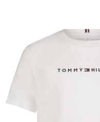 Детская футболка Tommy Hilfiger с вышитым логотипом 1159842775 (Белый 2T)