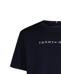 Детская футболка Tommy Hilfiger с вышитым логотипом 1159842776 (Синий 2T)