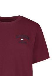 Детская футболка Tommy Hilfiger с логотипом 1159842945 (Бордовый M)