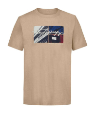 Детская футболка Tommy Hilfiger с логотипом 1159843031 (Бежевый M)