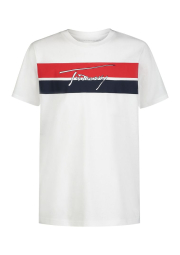 Детская футболка Tommy Hilfiger с логотипом 1159843051 (Белый 6)