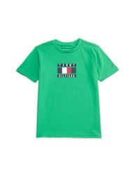 Детская футболка Tommy Hilfiger с логотипом 1159843071 (Зеленый 5)