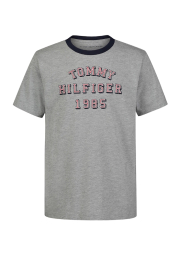 Детская футболка Tommy Hilfiger с логотипом 1159843087 (Серый 7)