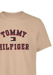 Подростковая футболка Tommy Hilfiger с логотипом 1159843128 (Бежевый S)