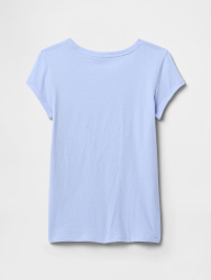 Дитяча футболка GAP з логотипом 1159843135 (Блакитний M)