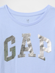 Дитяча футболка GAP з логотипом 1159843135 (Блакитний M)