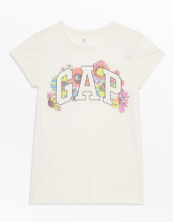 Дитяча футболка GAP з логотипом 1159843170 (Білий M)