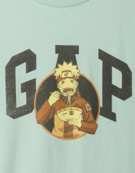 Футболка детская GAP с принтом Naruto 1159843426 (Бирюзовый S)