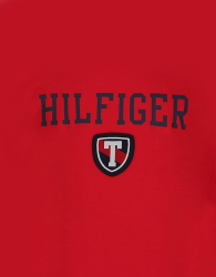 Підліткова футболка Tommy Hilfiger з вишитим логотипом 1159843967 (Червоний L)