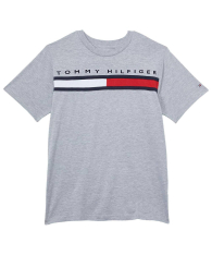 Підліткова футболка Tommy Hilfiger з логотипом 1159844984 (Сірий L)