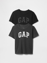 Набор детских футболок GAP 1159846302 (Черный/Серый 5)