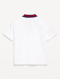 Подростковая футболка-поло Old Navy 1159848342 (Белый XL)