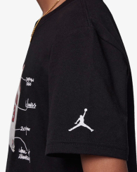 Детская футболка с принтом Nike Jordan 1159848609 (Черный M)