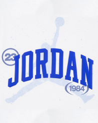 Дитяча футболка з принтом Nike Jordan 1159848613 (Білий/Блакитний XL)