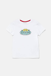 Детская футболка GUESS с логотипом 1159852313 (Белый 10) на рост 135-146 см