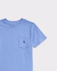 Футболка Polo Ralph Lauren з кишенею 1159853369 (Синій 7) на зріст 124-134 см