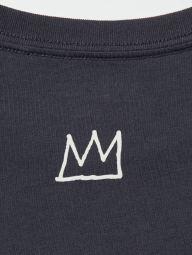 Дитяча футболка NY POP ART UT Uniqlo Jean-Michel Basquiat 1159855127 (Сірий 145-155) на зріст 145-155 см