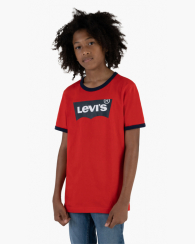 Детская футболка Levi's с логотипом 1159859935 (Красный S) на рост 128-132 см