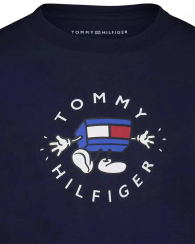 Детская футболка Tommy Hilfiger с принтом 1159862409 (Синий 5) на рост 109 см