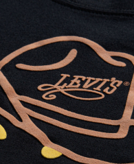 Детская футболка Levi's с логотипом и принтом 1159864135 (Черный 98-104) на рост 98-104 см
