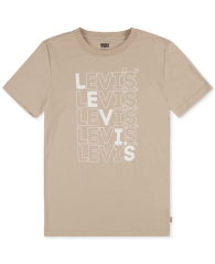 Детская футболка Levi's с логотипом 1159865184 (Бежевый 98-104) на рост 98-104 см