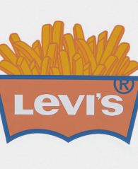 Детская футболка Levi's с принтом 1159865288 (Белый 4) на рост 98-104 см