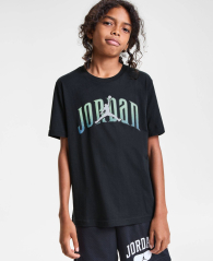 Дитяча футболка з принтом Nike Jordan 1160128720 (Чорний M) на зріст 132-147 см