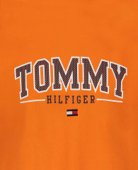 Детская футболка Tommy Hilfiger с логотипом 1160151480 (Оранжевый 6) на рост 117 см