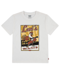 Детская футболка Levi's с принтом 1160552551 (Молочный 6) на рост 110-116 см