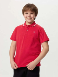 Детское поло Uniqlo DRY 1162510126 (Красный 11-12) на рост 145-155 см