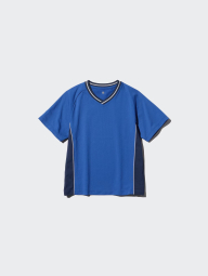 Детская футболка Uniqlo DRY-EX 1162743276 (Синий 11-12) на рост 145-155 см